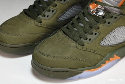 “Olive” Jordan Air 5 1008